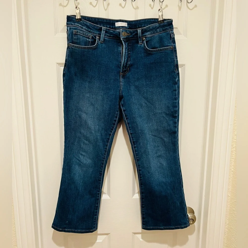 LC Lauren Conrad Jeans Skinny Stretch Mid Rise Womens Sz 10 Blue - Picture 1 of 9